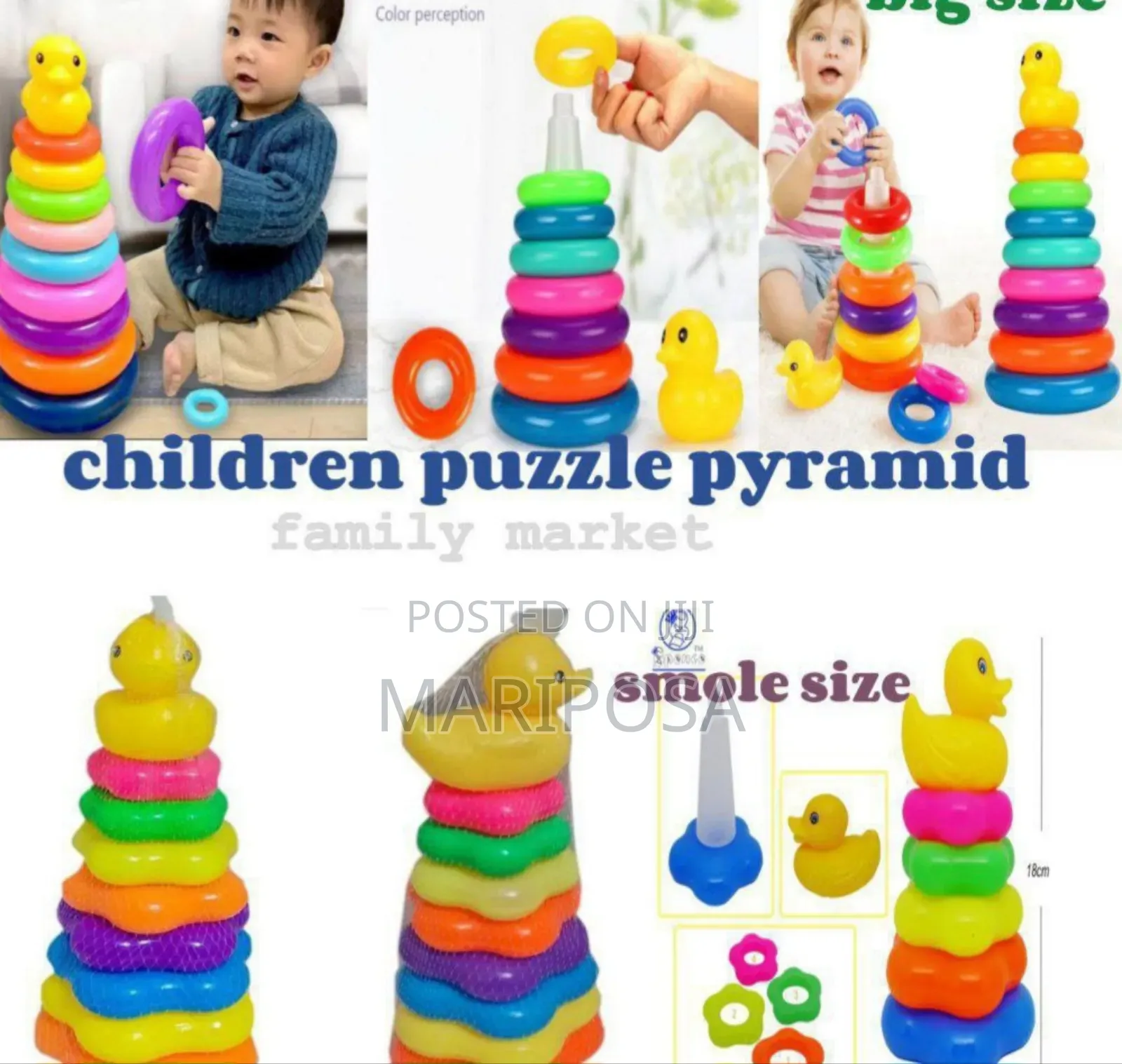 Children Puzzle Pyramid