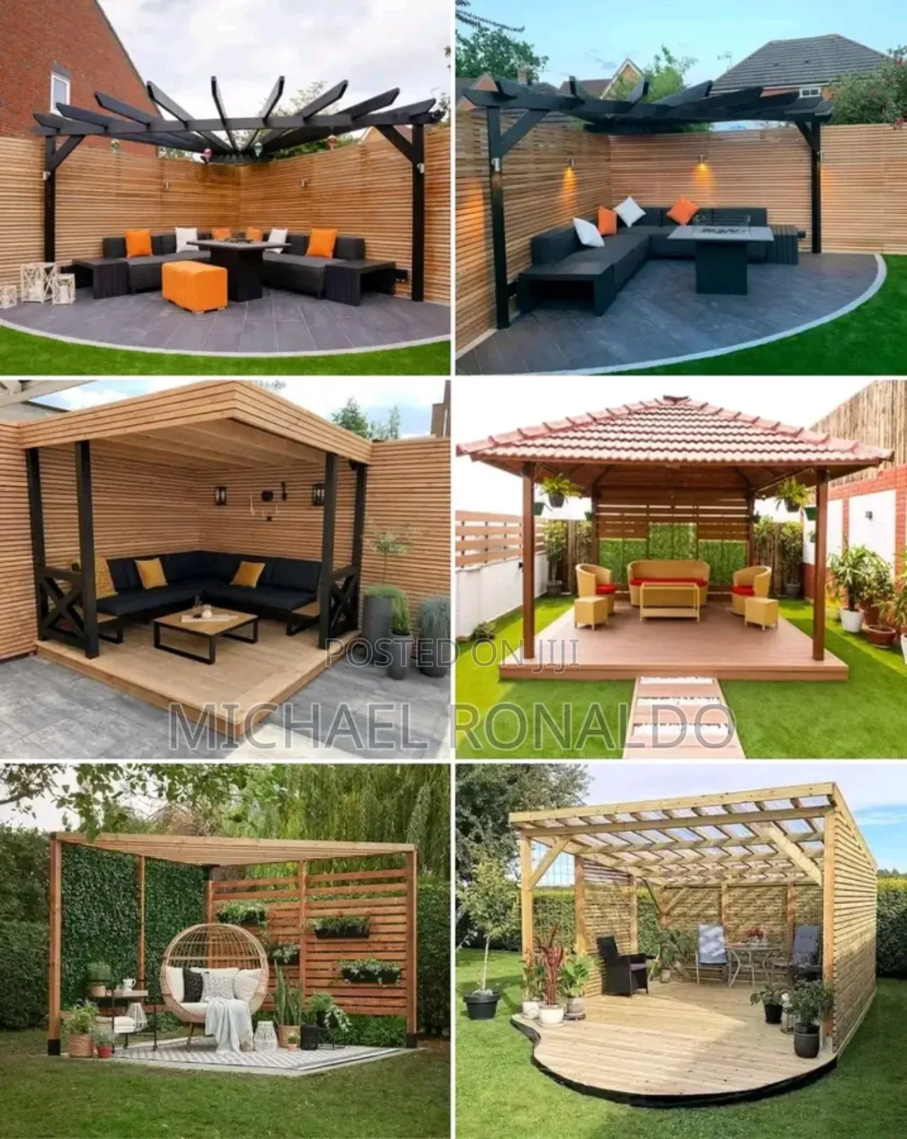 የመናፈሻ መቀመጫዎች እና ጥላዎች Garden Shades Chairs