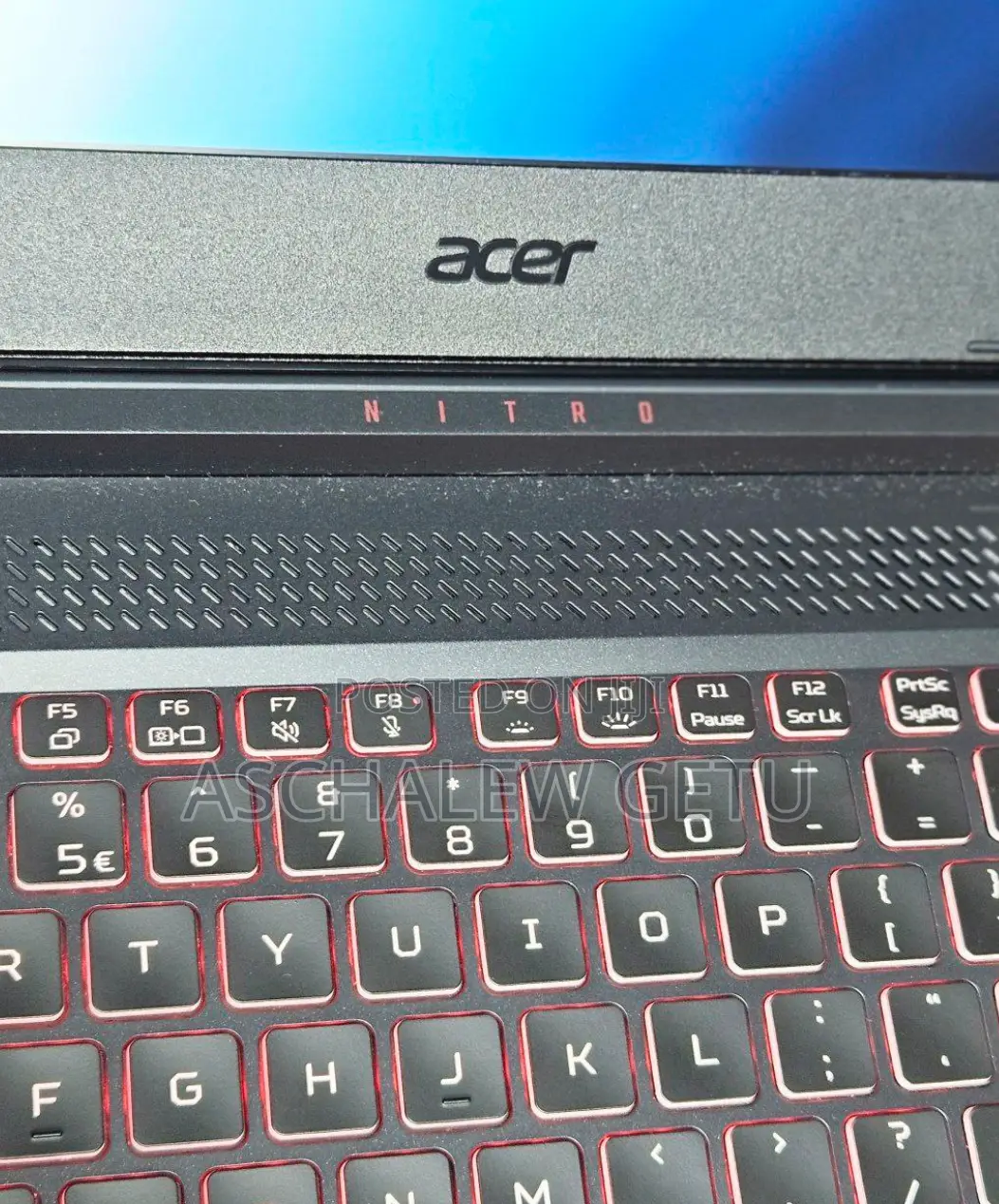 New Laptop Acer Nitro 5 16GB Intel Core I7 SSD 1T
