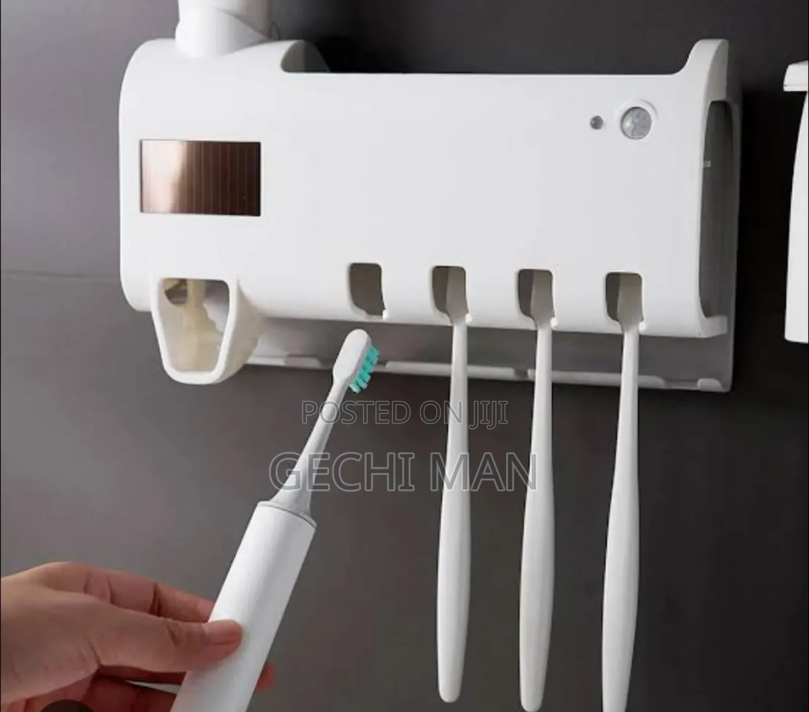 Toothbrush Uv Sterilizer and Dispenser