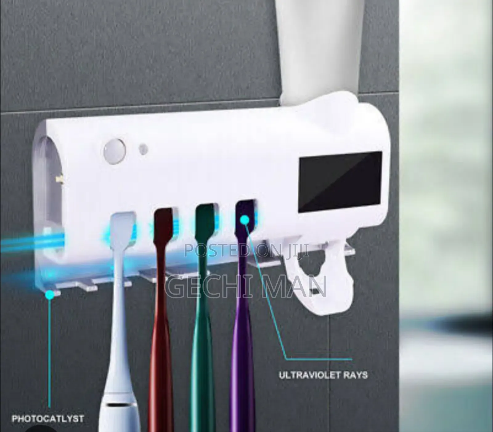 Toothbrush Uv Sterilizer and Dispenser