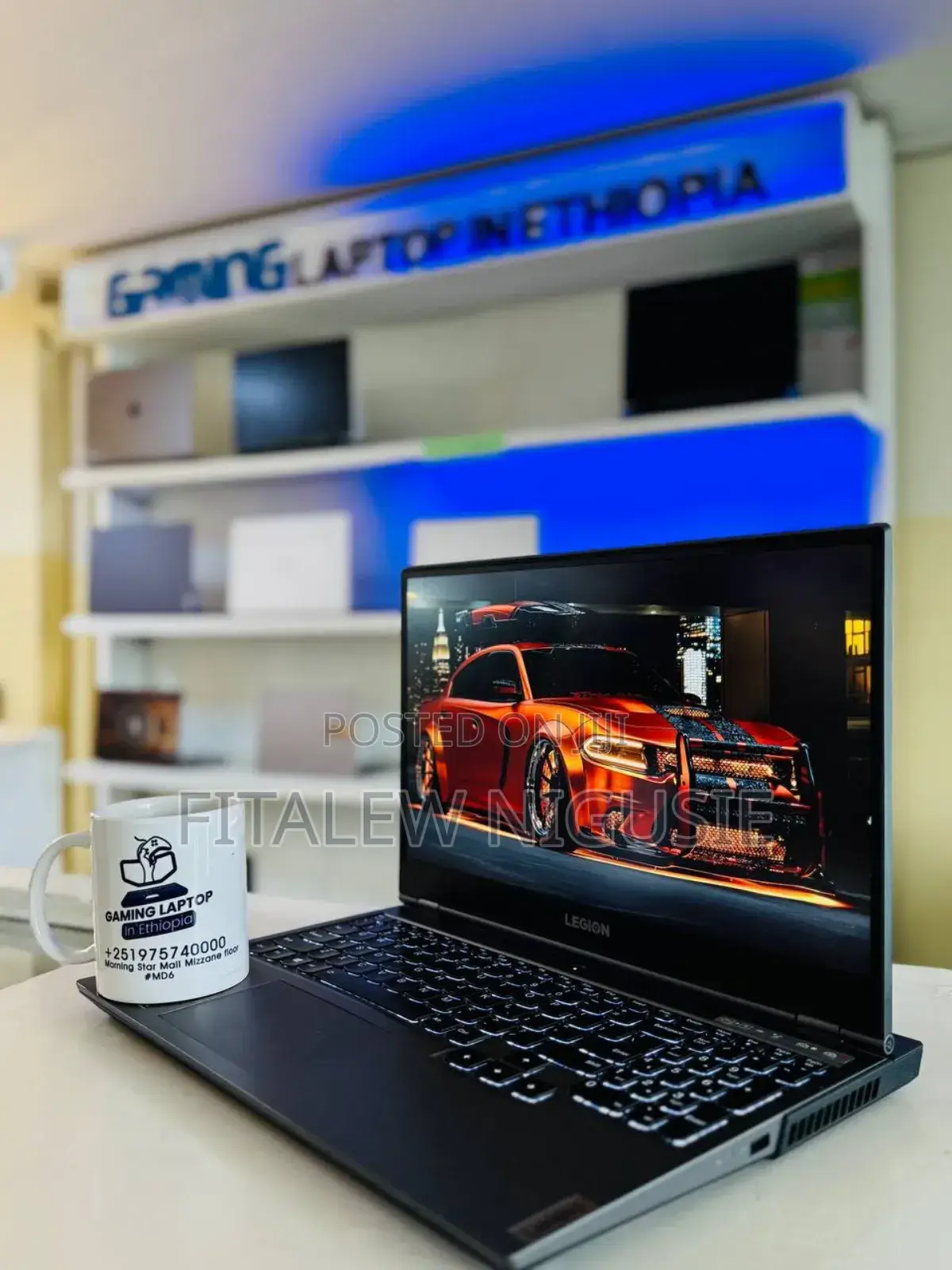 New Laptop Lenovo Legion 5 16GB AMD Ryzen 7 SSD 512GB