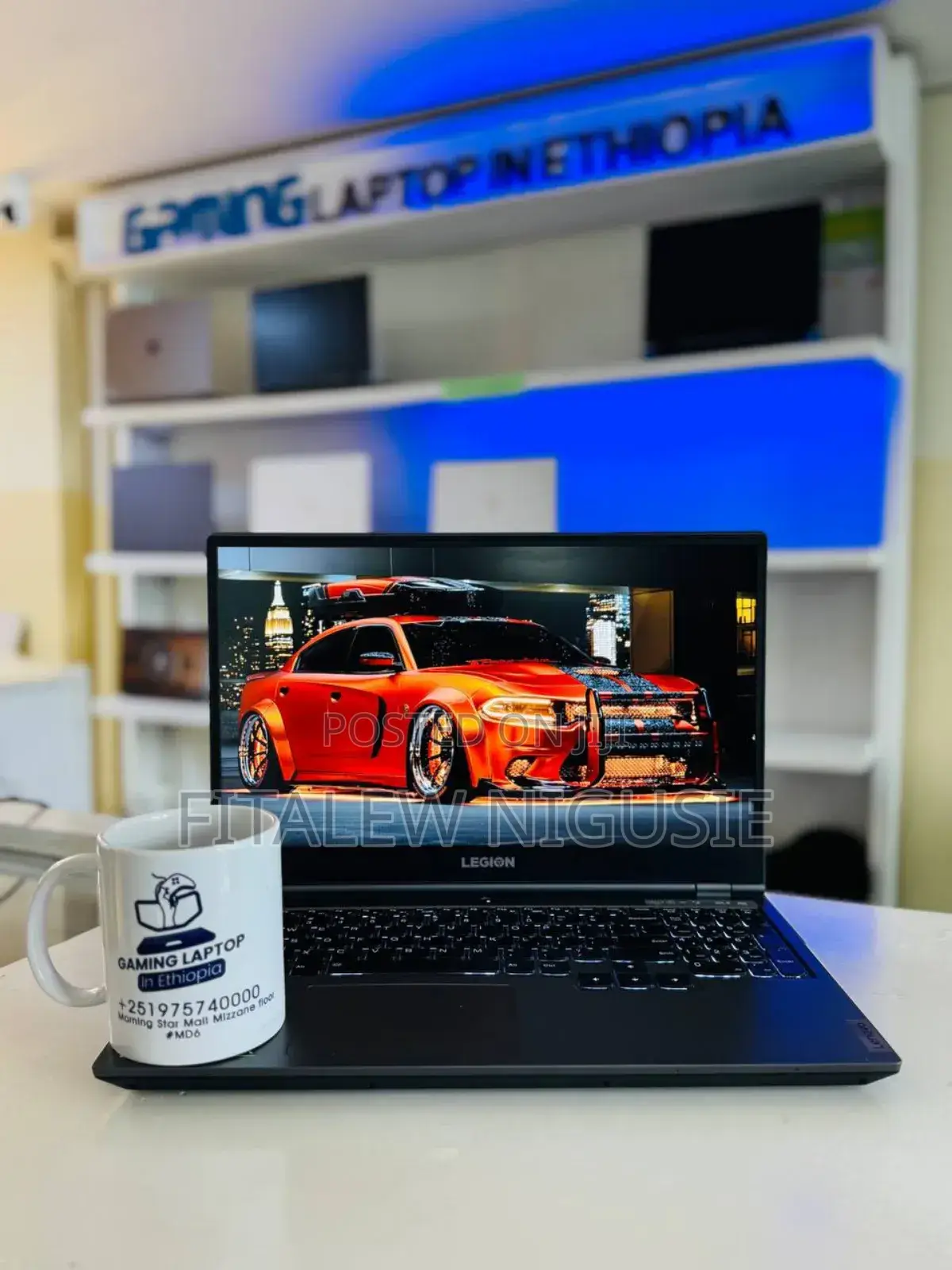 New Laptop Lenovo Legion 5 16GB AMD Ryzen 7 SSD 512GB