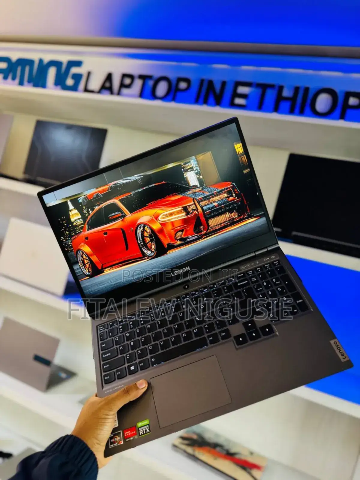 New Laptop Lenovo Legion 5 16GB AMD Ryzen 7 SSD 512GB