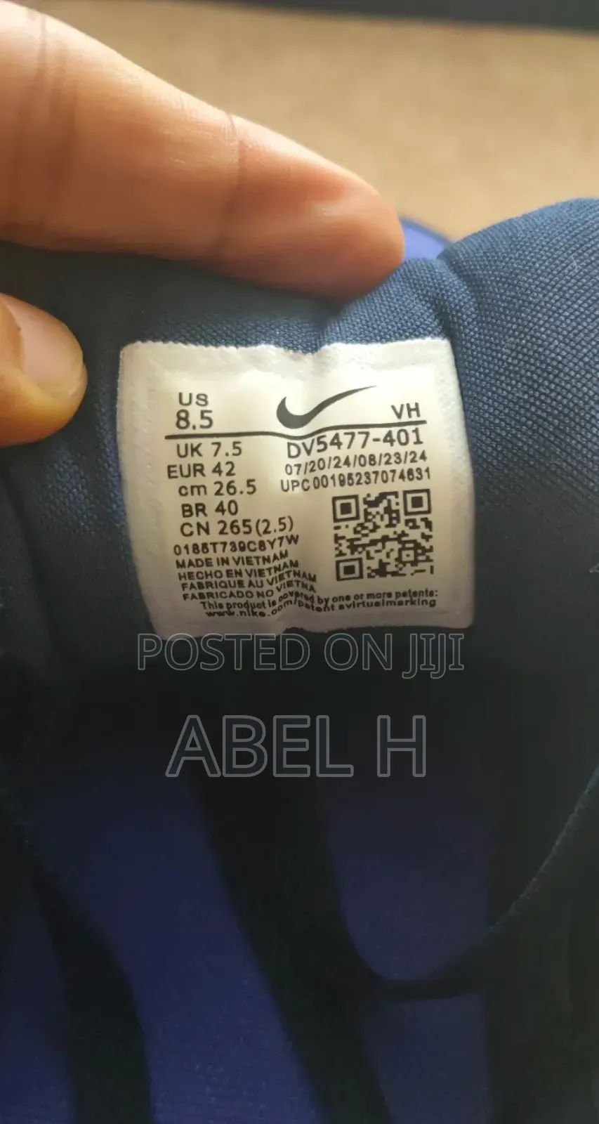 Nike Sb Force 58 | Dark Blue/White