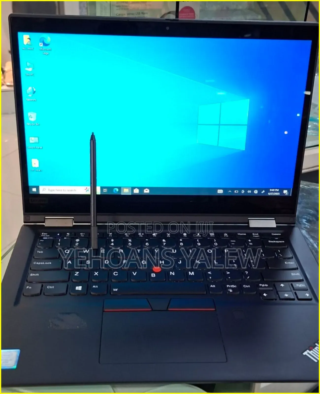 New Laptop Lenovo ThinkPad X390 Yoga 8GB Intel Core I5 SSD 512GB