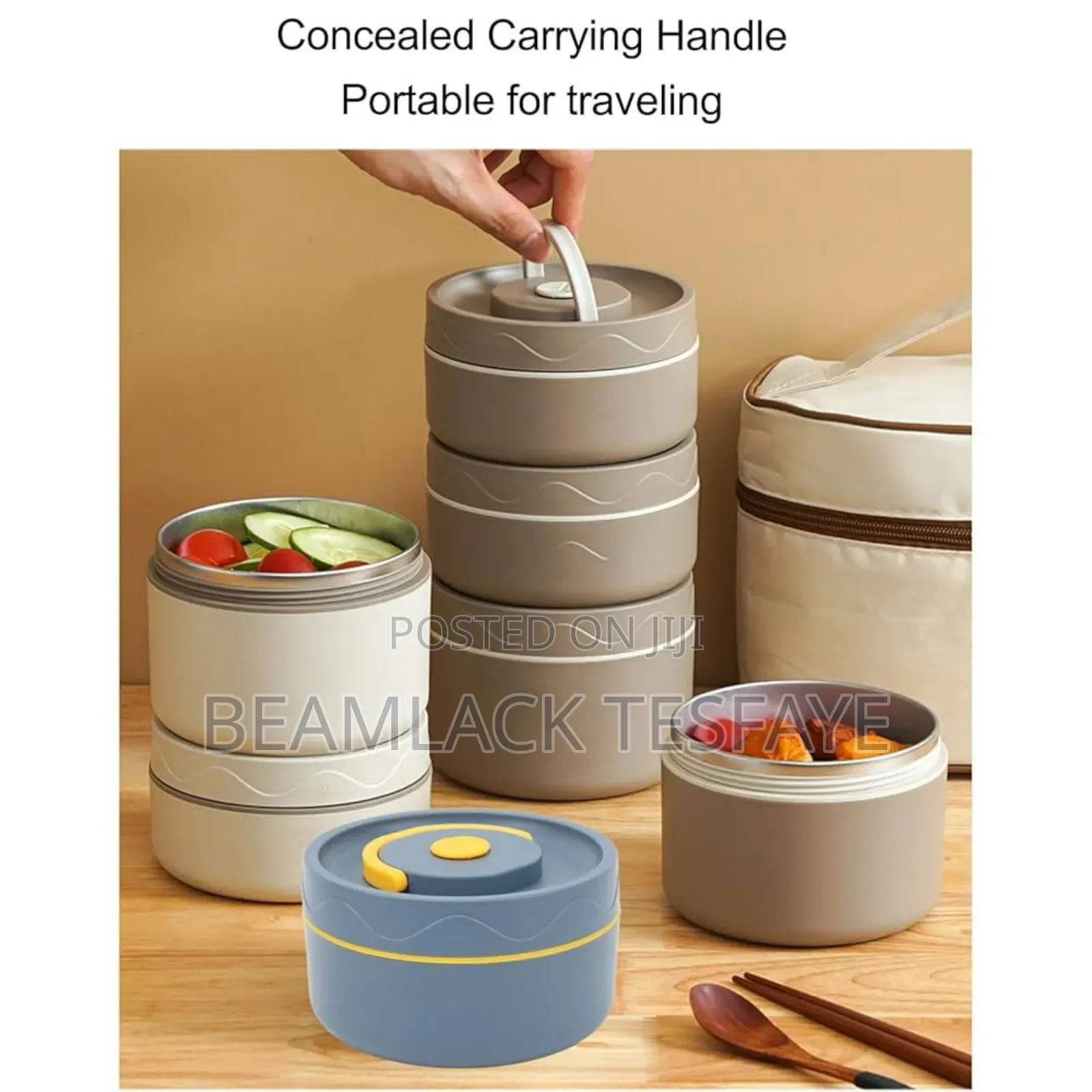 3 in 1 Lunch Box With Bag