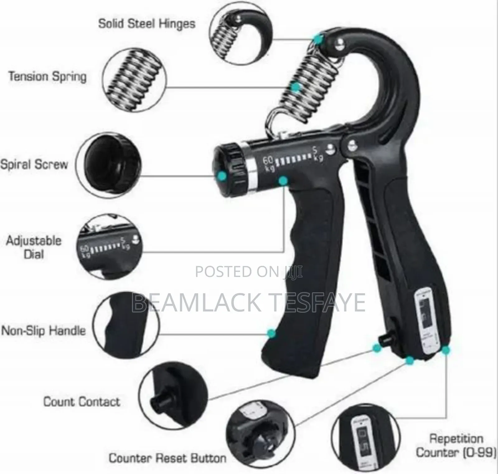 5 in 1 Adjustable Grip