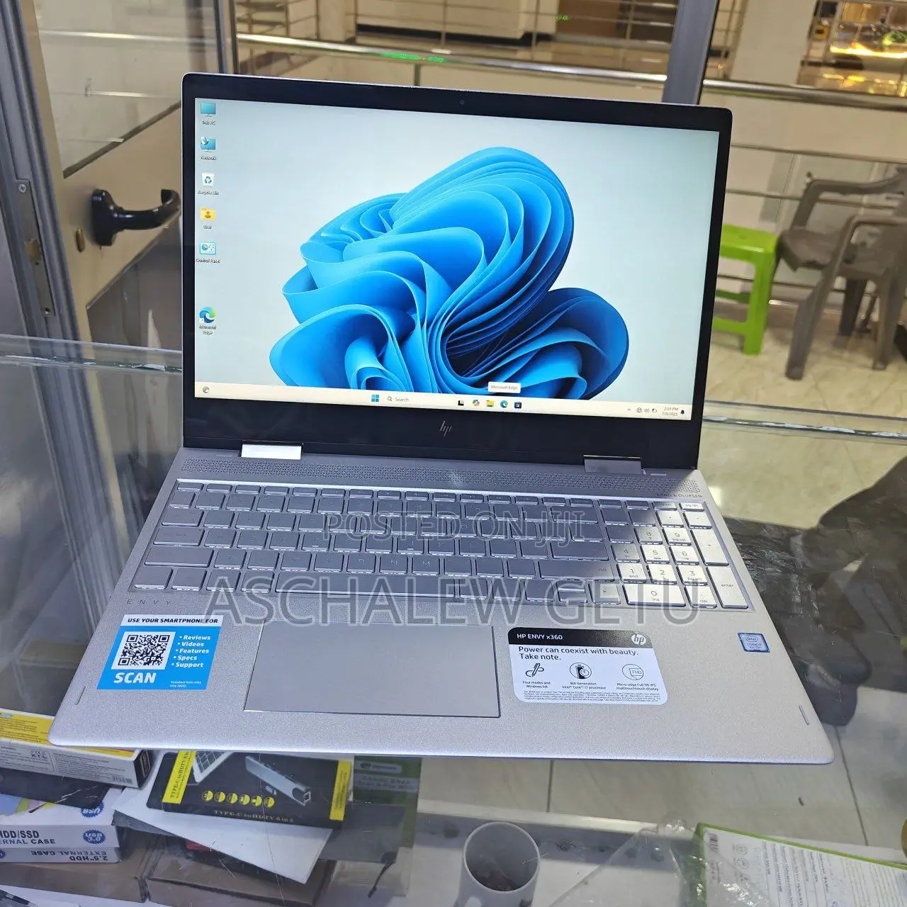 New Laptop HP Envy X360 16GB Intel Core I7 SSD 1T