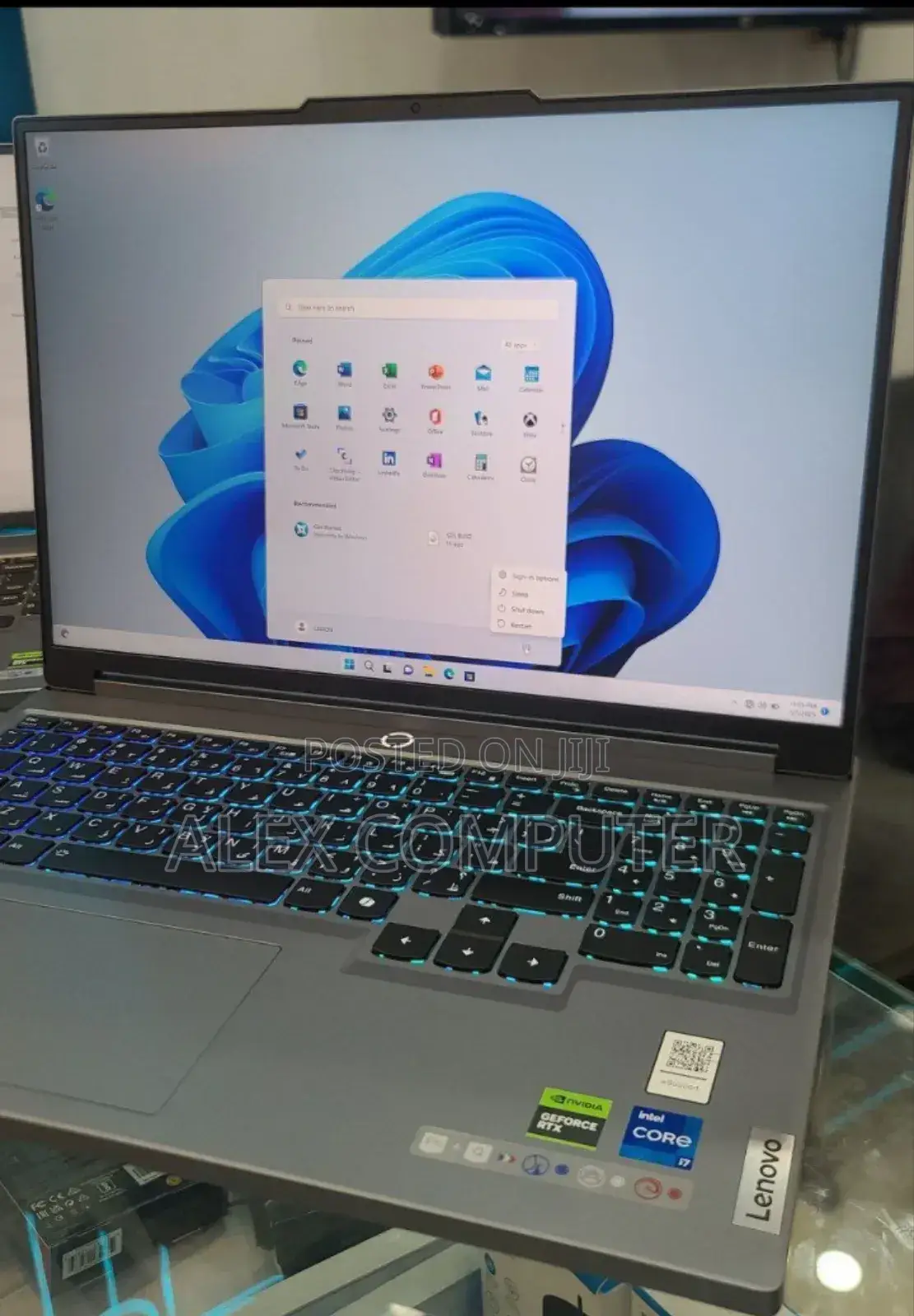 New Laptop Lenovo Legion 5 16GB Intel Core I7 SSD 1T