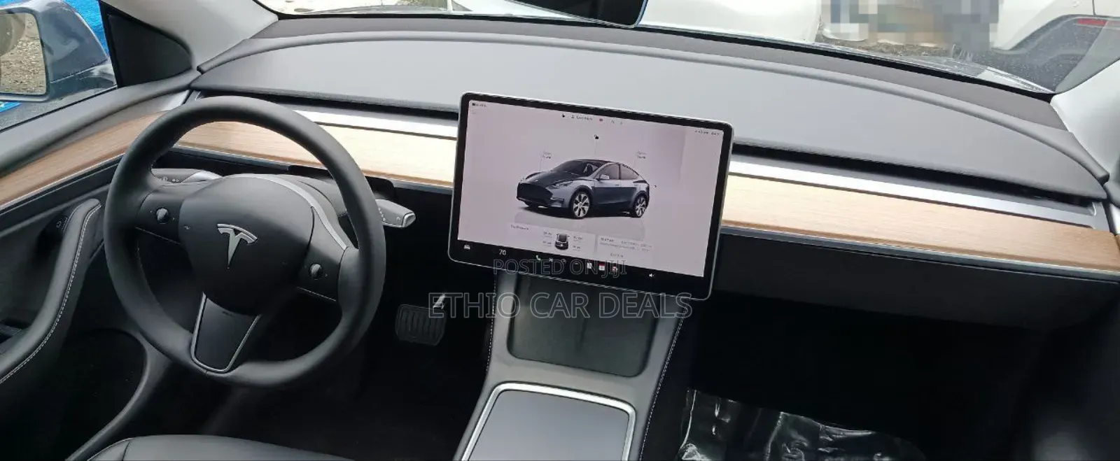 New Tesla Model Y 2023 Blue