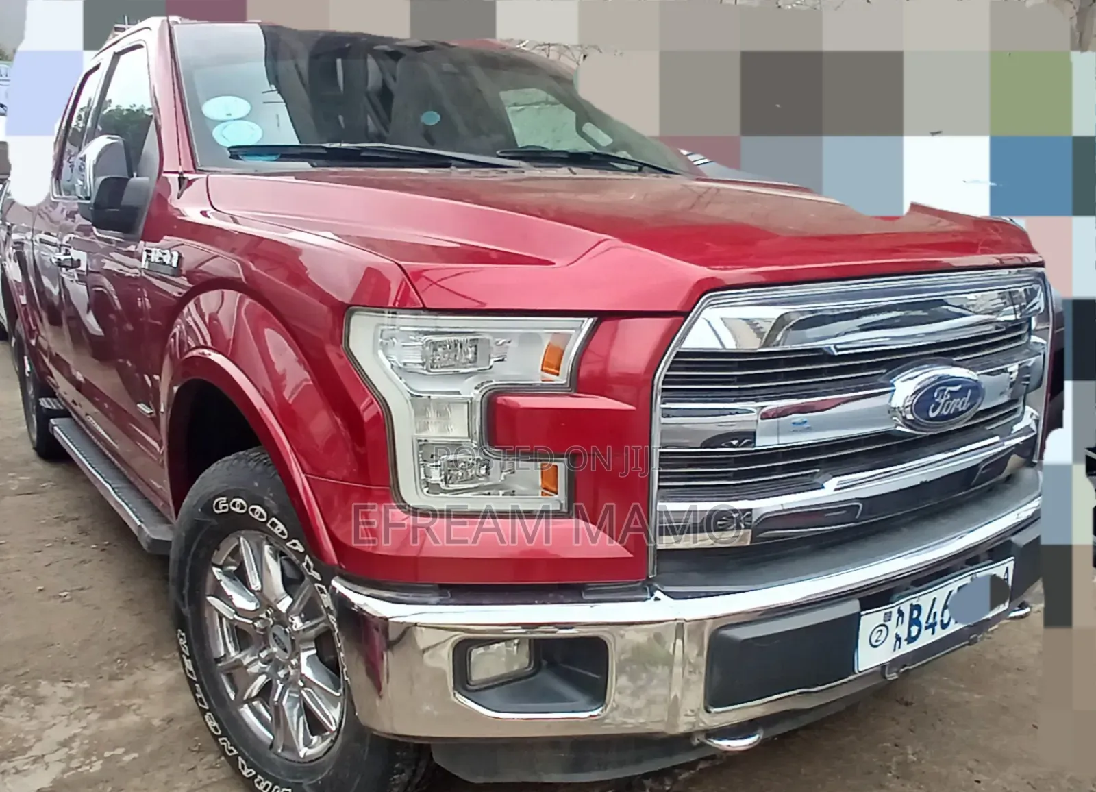 Ford F-150 2017 Burgundy