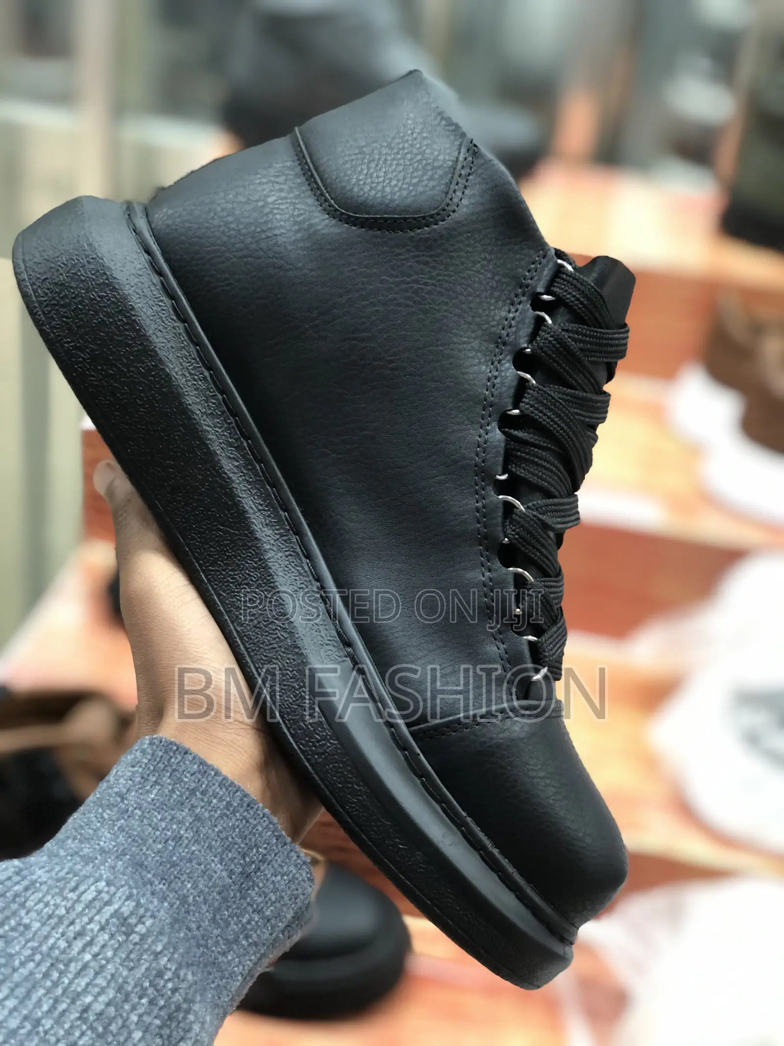 Chekich Full Black Ankle Boots Men’S