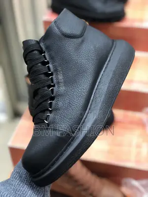 Photo - Chekich Full Black Ankle Boots Men’S