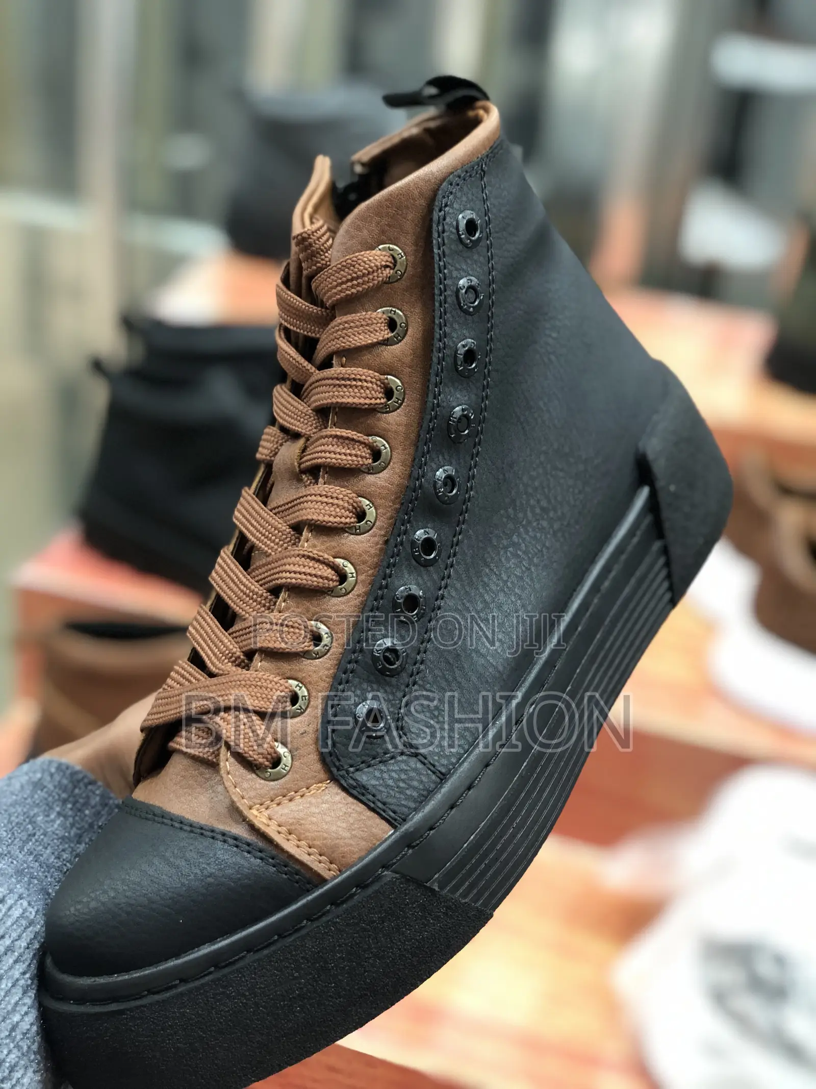 Chekich Black X Brown Quality Casual Boots