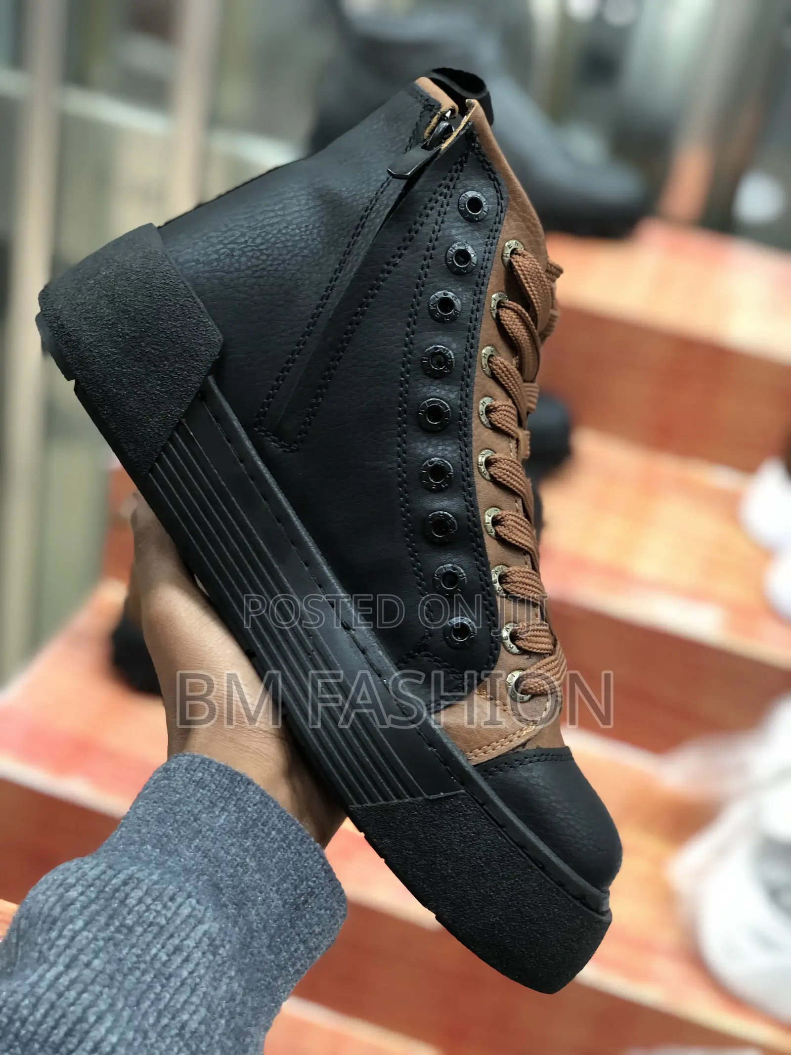 Chekich Black X Brown Quality Casual Boots