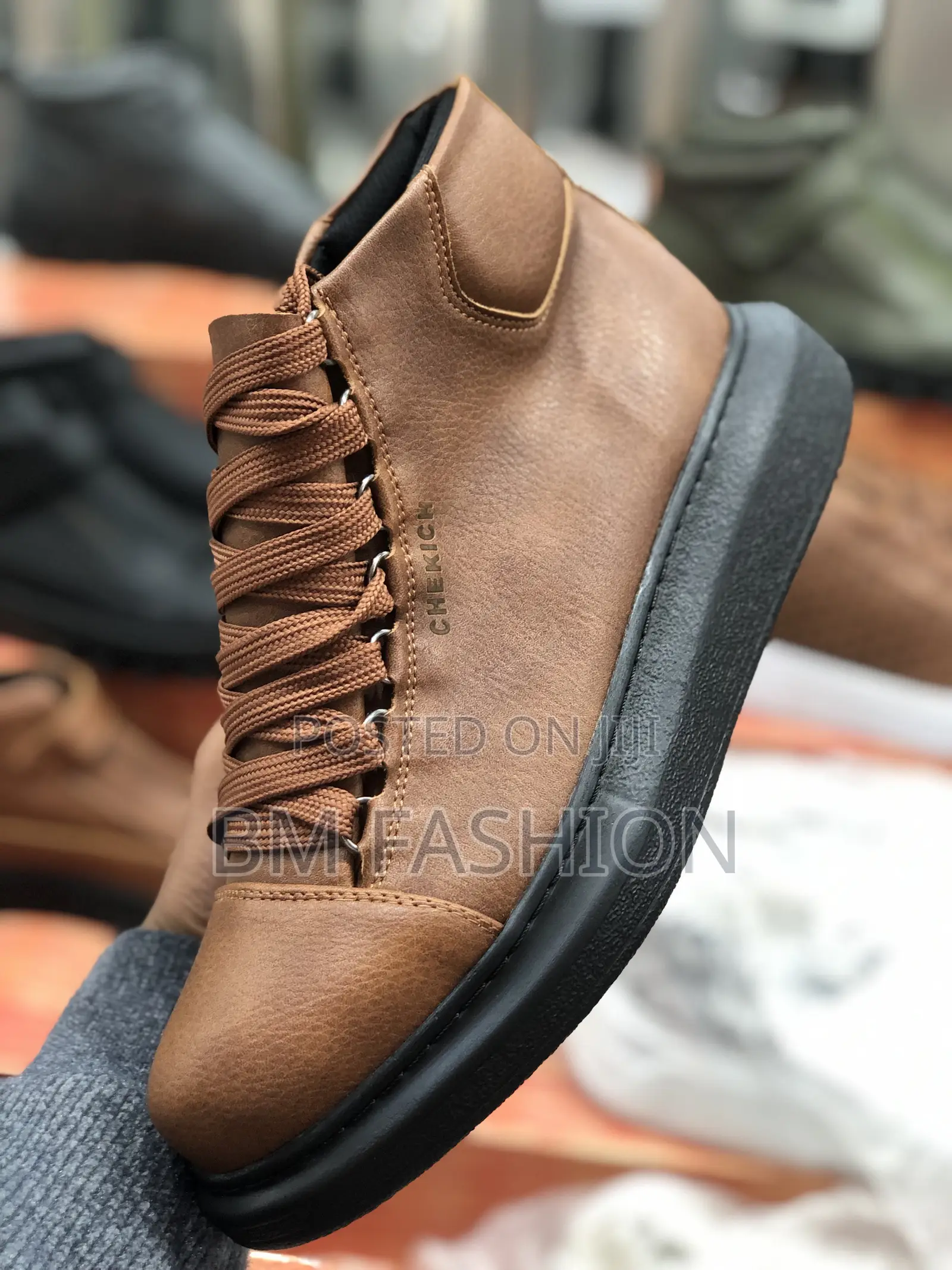 Chekich Brown High Quality Boots