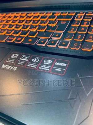 New Laptop Acer Nitro 17 16GB AMD Ryzen 7 SSD 512GB