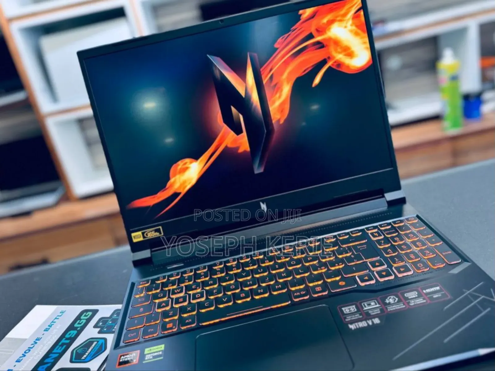 New Laptop Acer Nitro 17 16GB AMD Ryzen 7 SSD 512GB