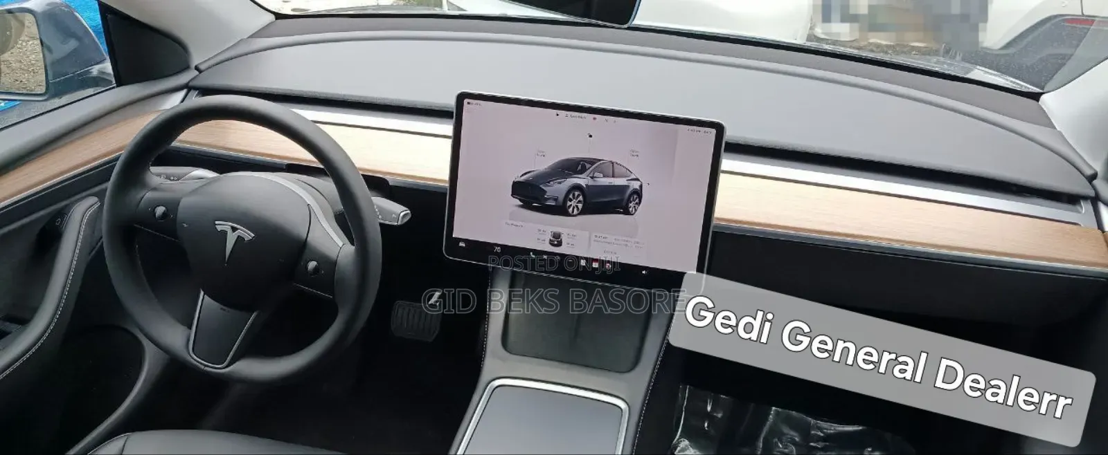 New Tesla Model Y 2023 Blue