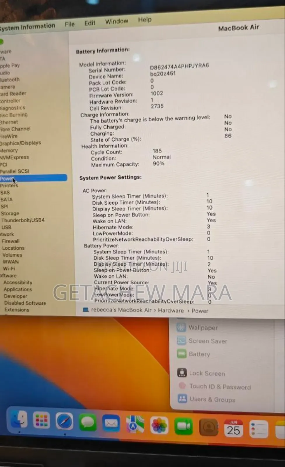 New Laptop Apple MacBook Air 2020 M1 8GB Apple M1 Pro SSD 256GB