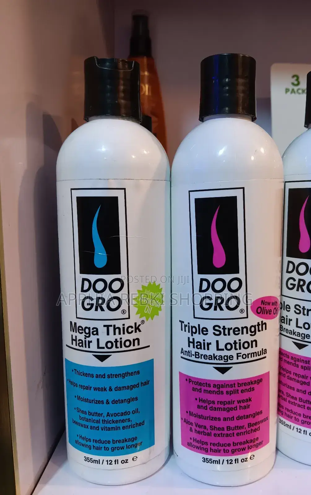 Doogro Mega Thick Hair Lotion and Triple Strength Hair