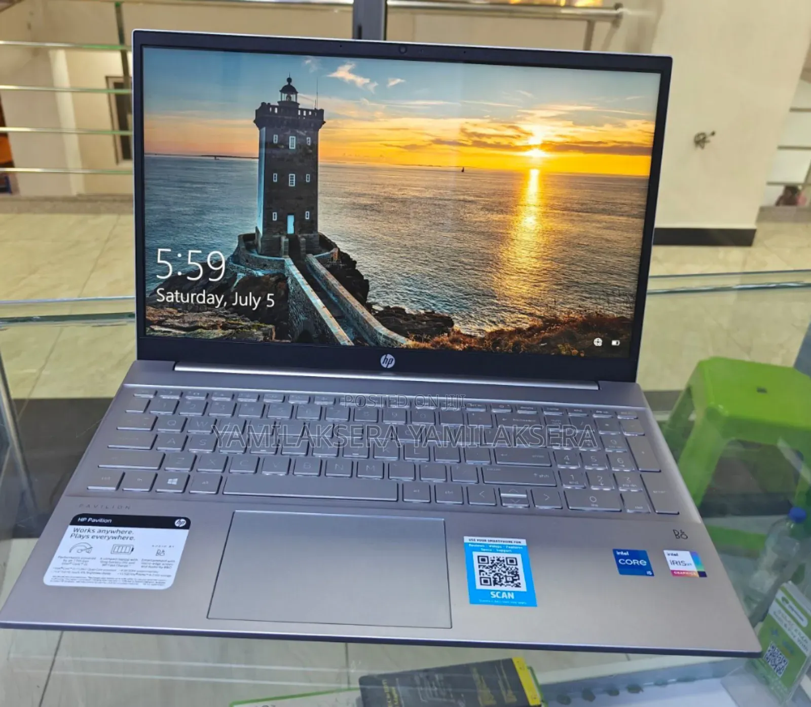 New Laptop HP Pavilion 15 8GB Intel Core I5 SSD 512GB