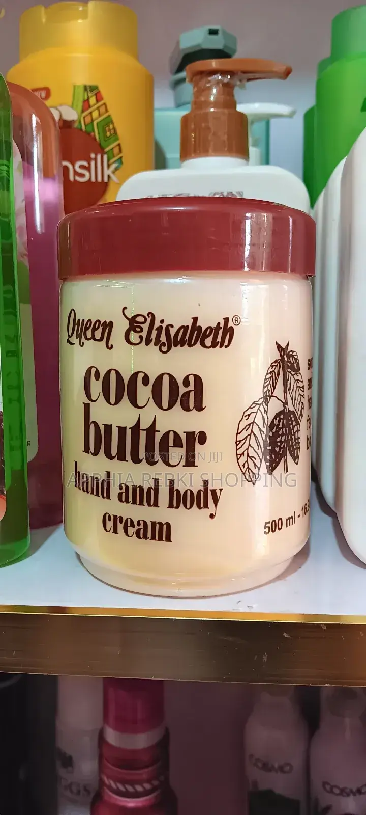 Queen Elizabeth Cocoa Butter Cout Devaro Lotion