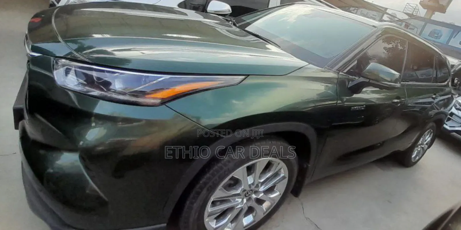 Toyota Highlander 2023 Green