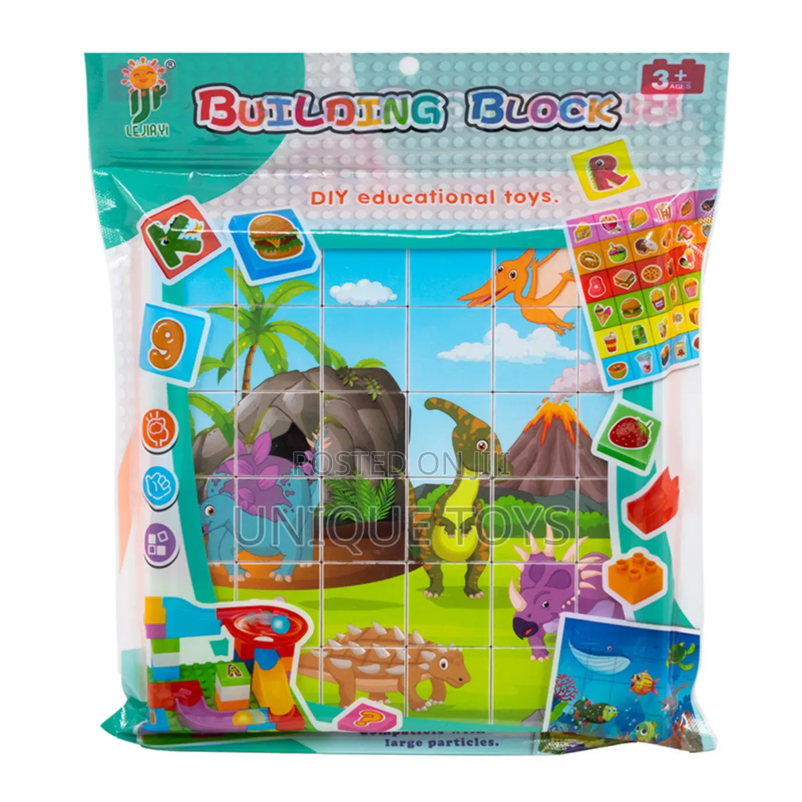  Educational Puzzle Cubes – 36 Pieces 