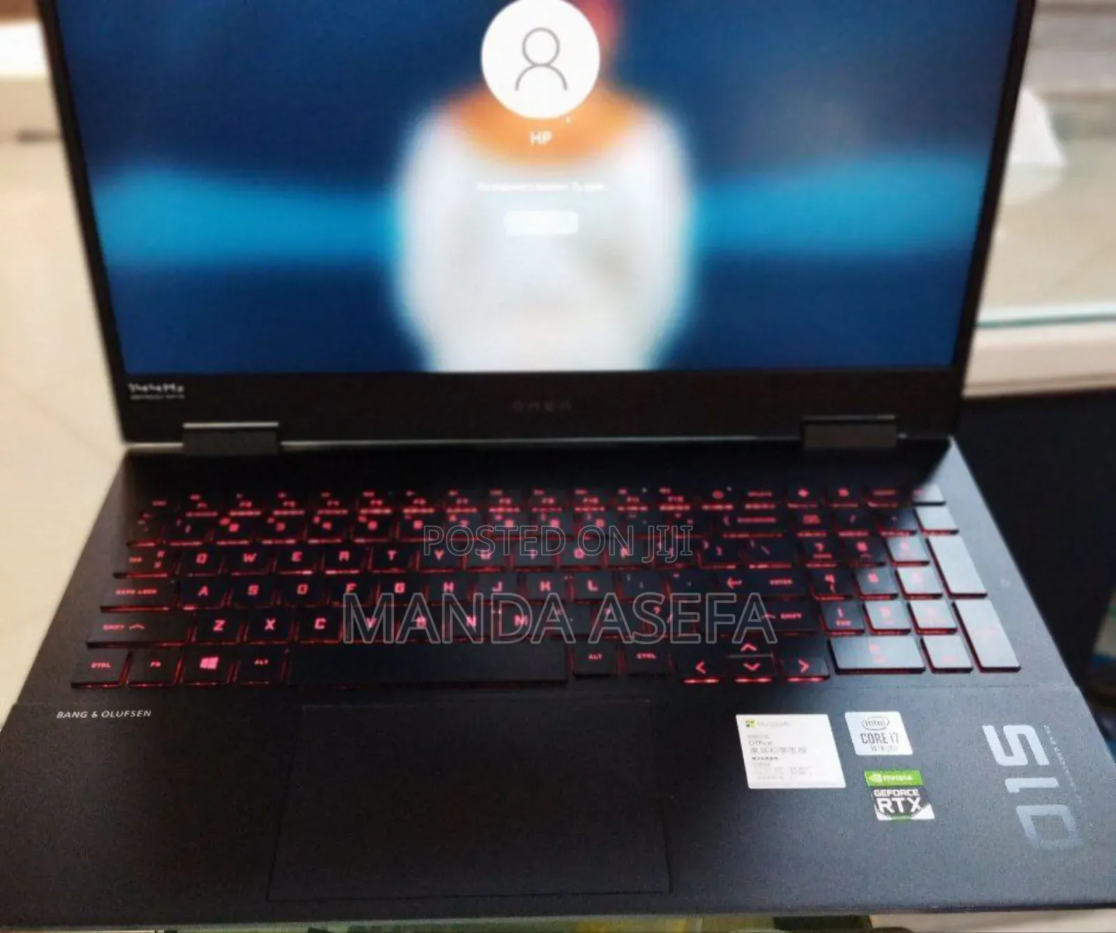 New Laptop HP Omen 15 16GB Intel Core I7 SSD 1T