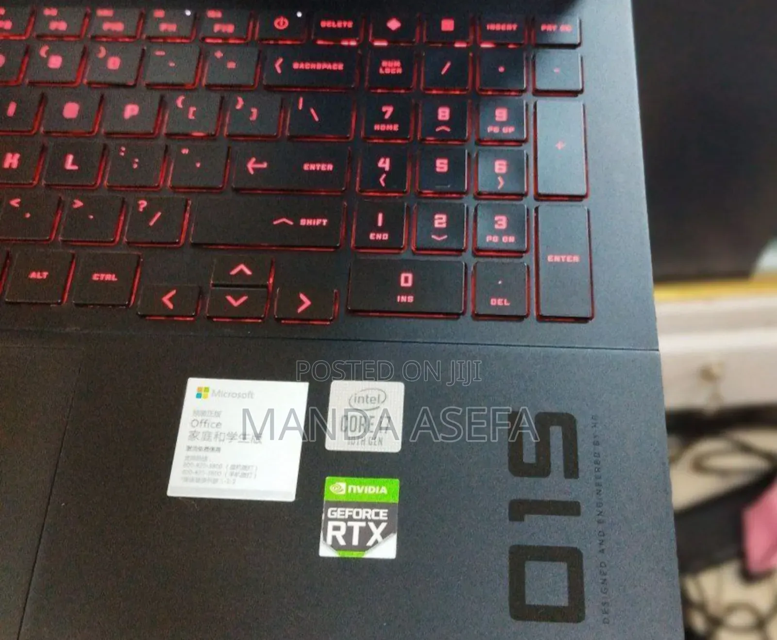 New Laptop HP Omen 15 16GB Intel Core I7 SSD 1T