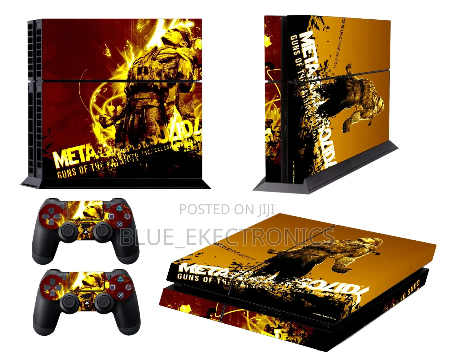 Ps4 Fat Slim Console Stickers