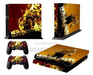 Ps4 Fat Slim Console Stickers