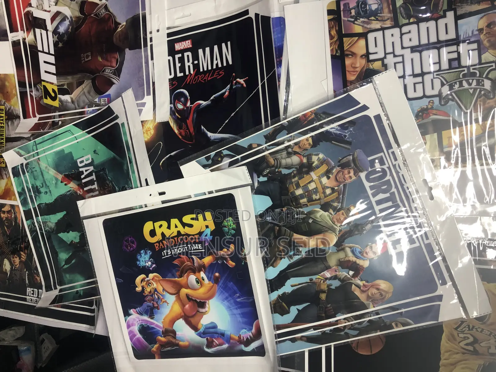 Ps4 Fat Slim Console Stickers