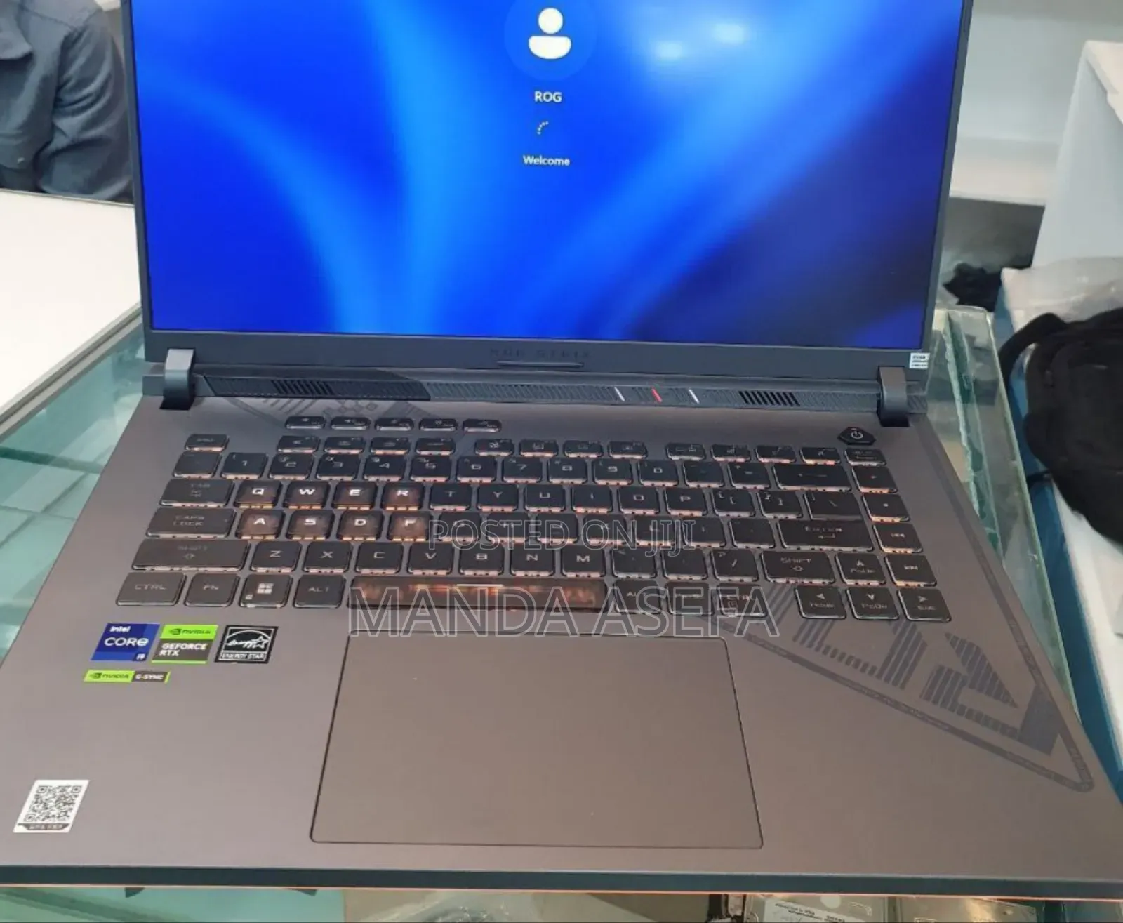 New Laptop Asus ROG Strix G16 G614 16GB Intel Core I9 SSD 1T