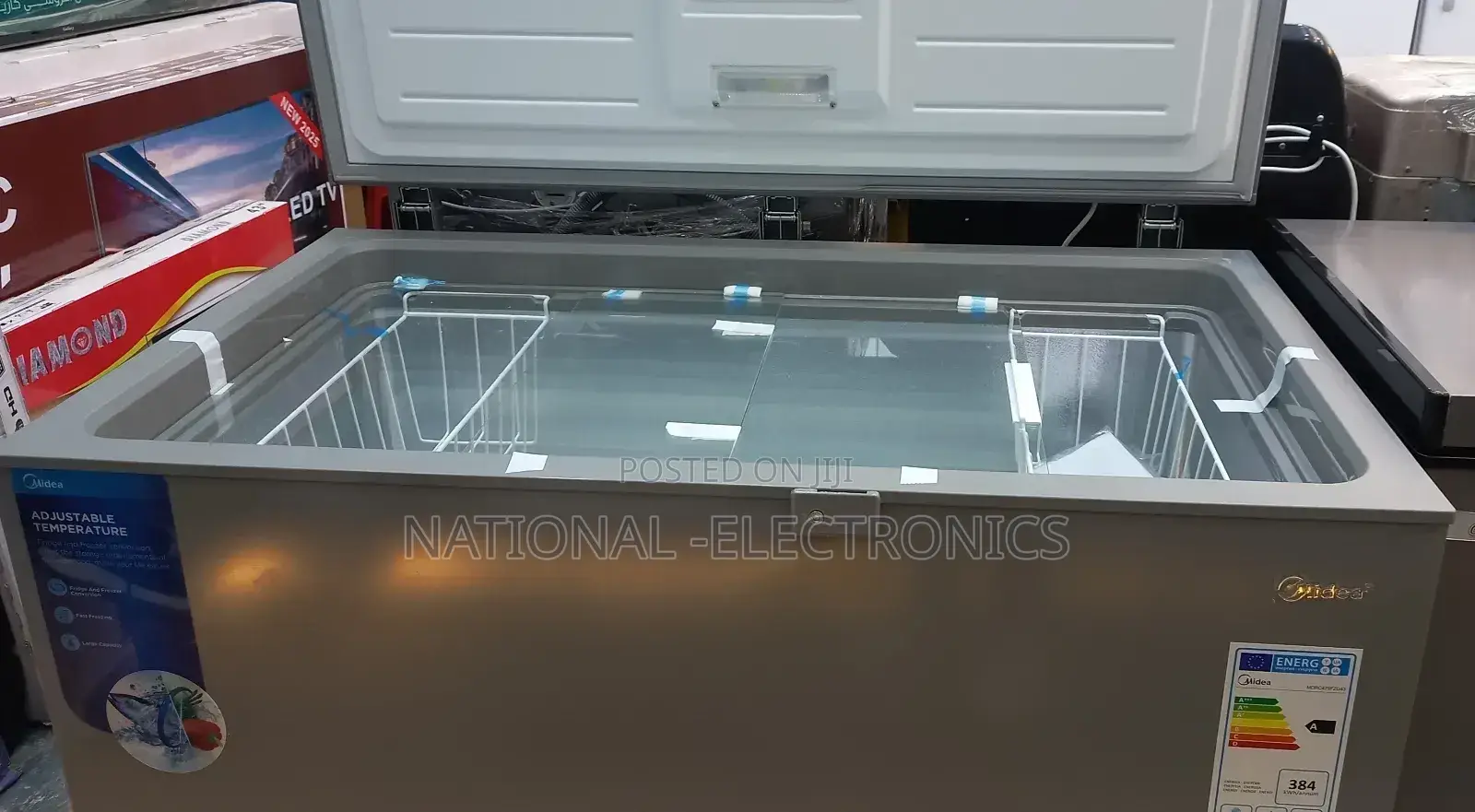 Midea Chest Freezers 407 Deep 340liter