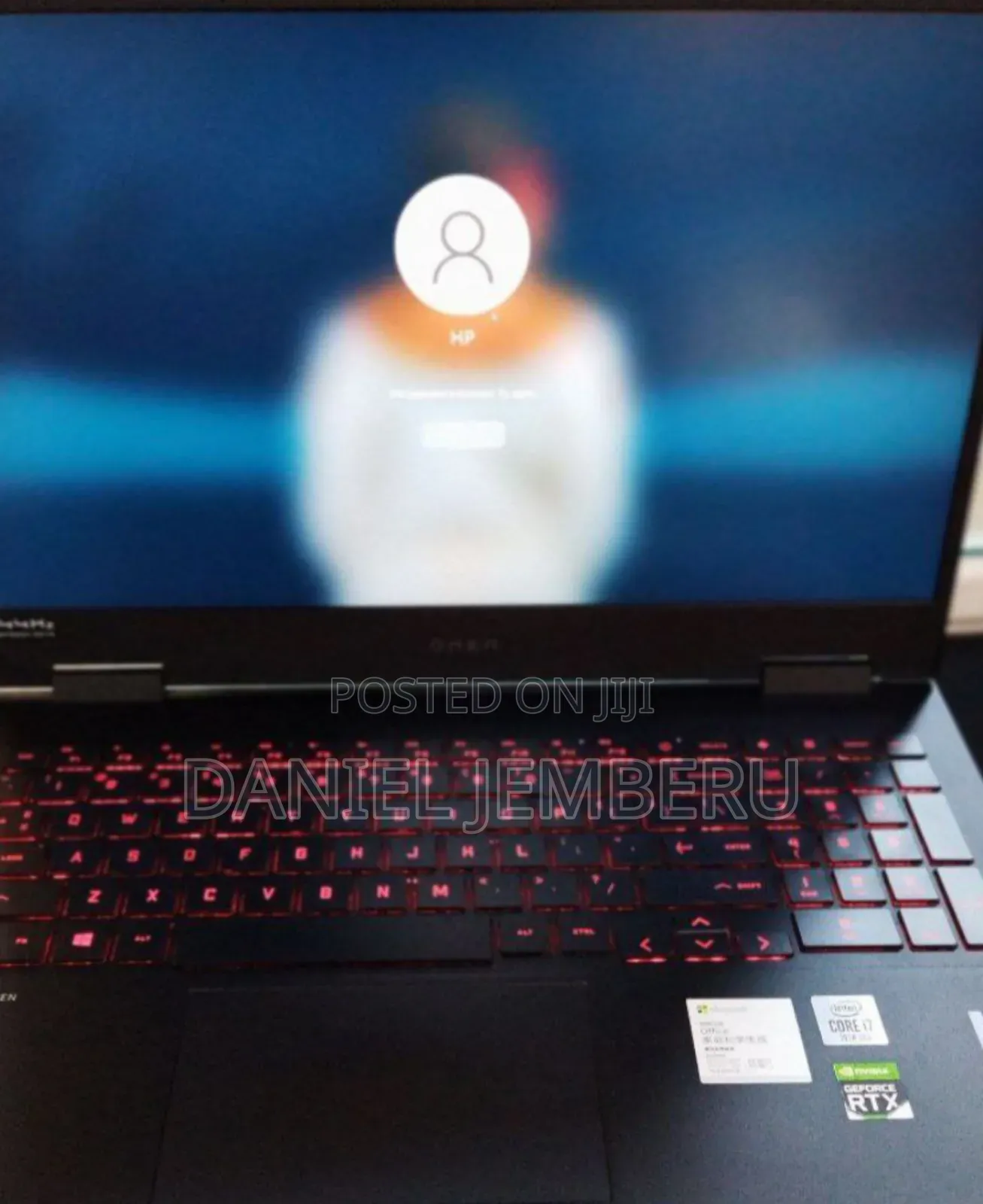 New Laptop HP Omen 15 16GB Intel Core I7 SSD 1T