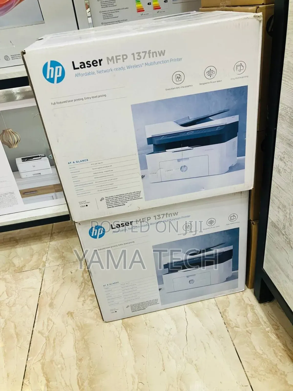 Hp Laser Printer MFP 137fnw