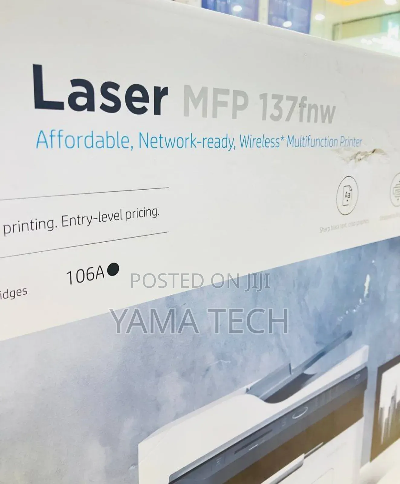 Hp Laser Printer MFP 137fnw