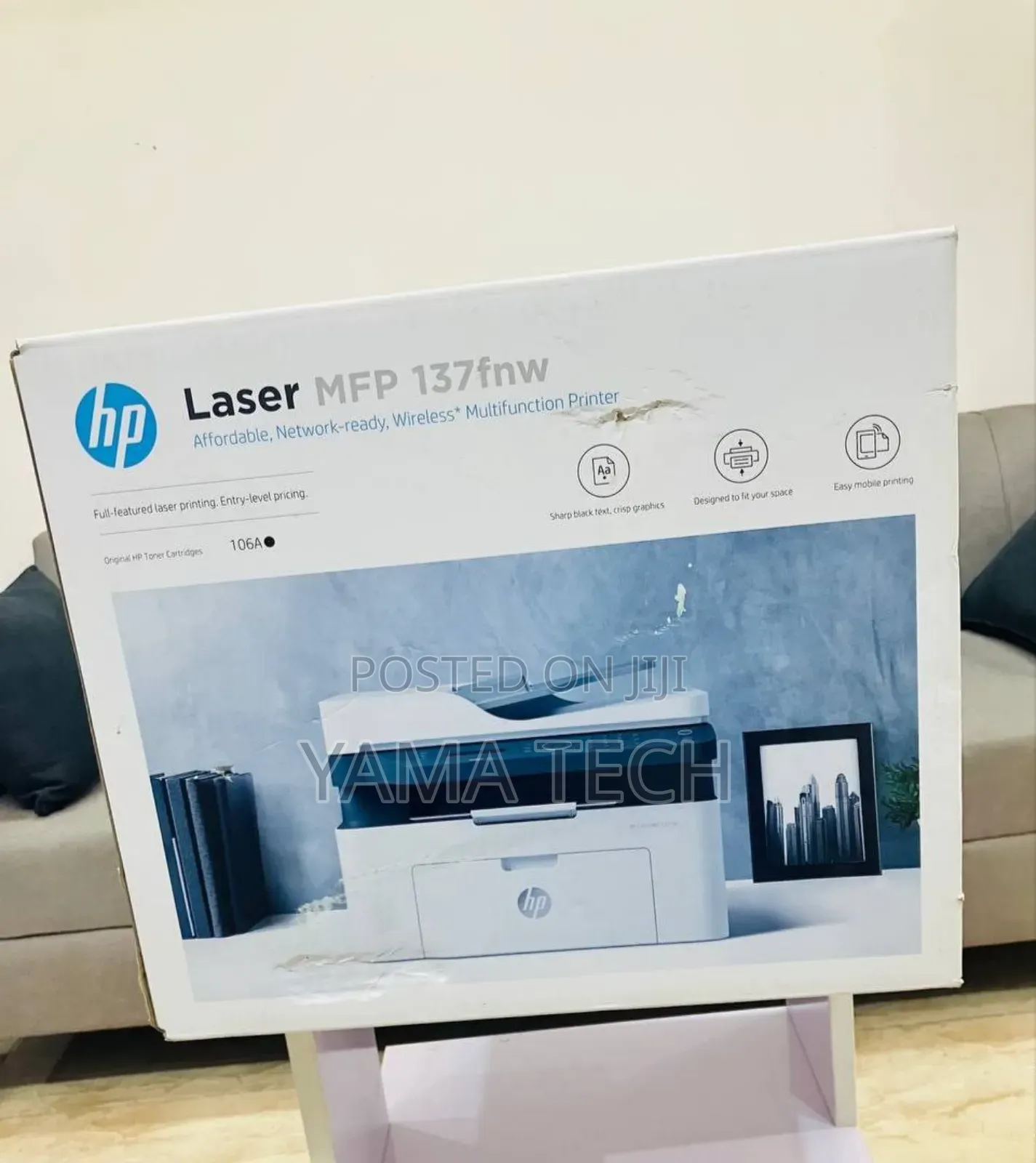 Hp Laser Printer MFP 137fnw