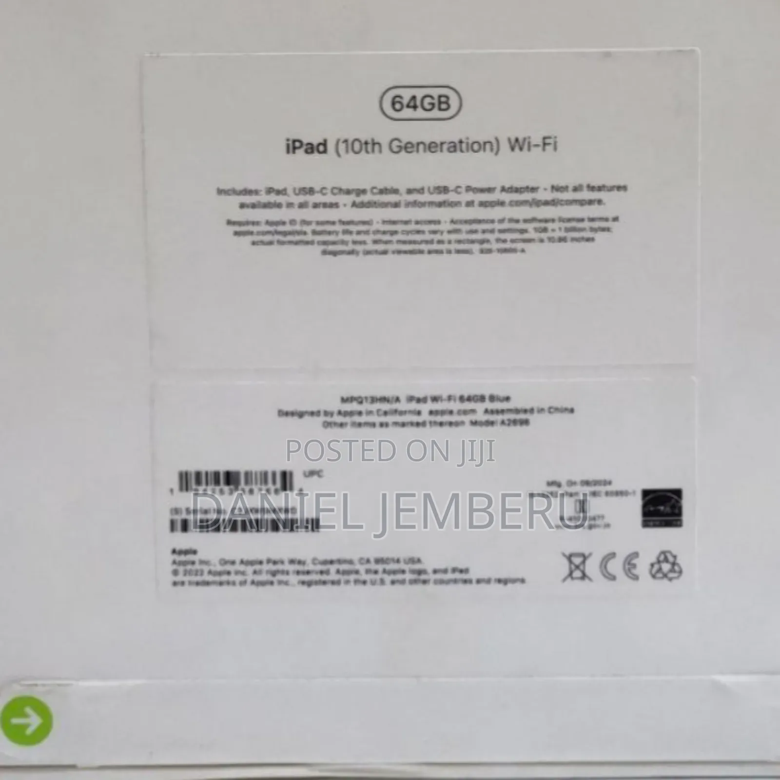 New Apple iPad (2025) 64 GB