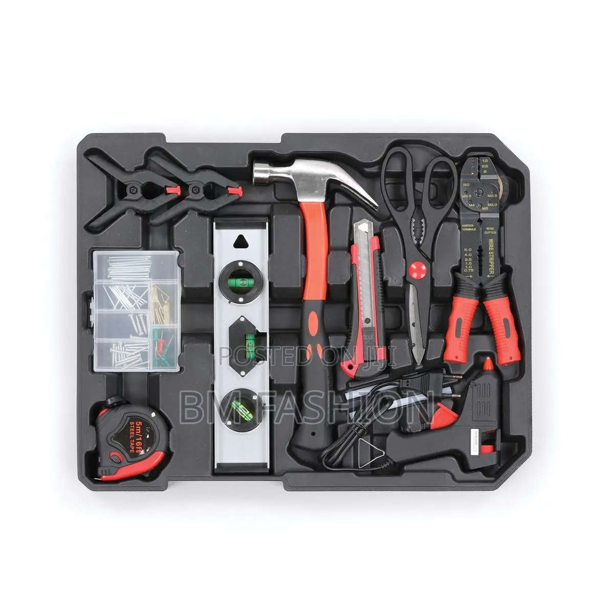 Removable Portable Hand Toolbox Set With 4 Drawers