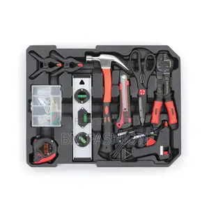 Removable Portable Hand Toolbox Set With 4 Drawers