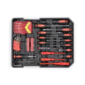 Removable Portable Hand Toolbox Set With 4 Drawers