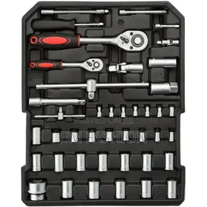 Removable Portable Hand Toolbox Set With 4 Drawers
