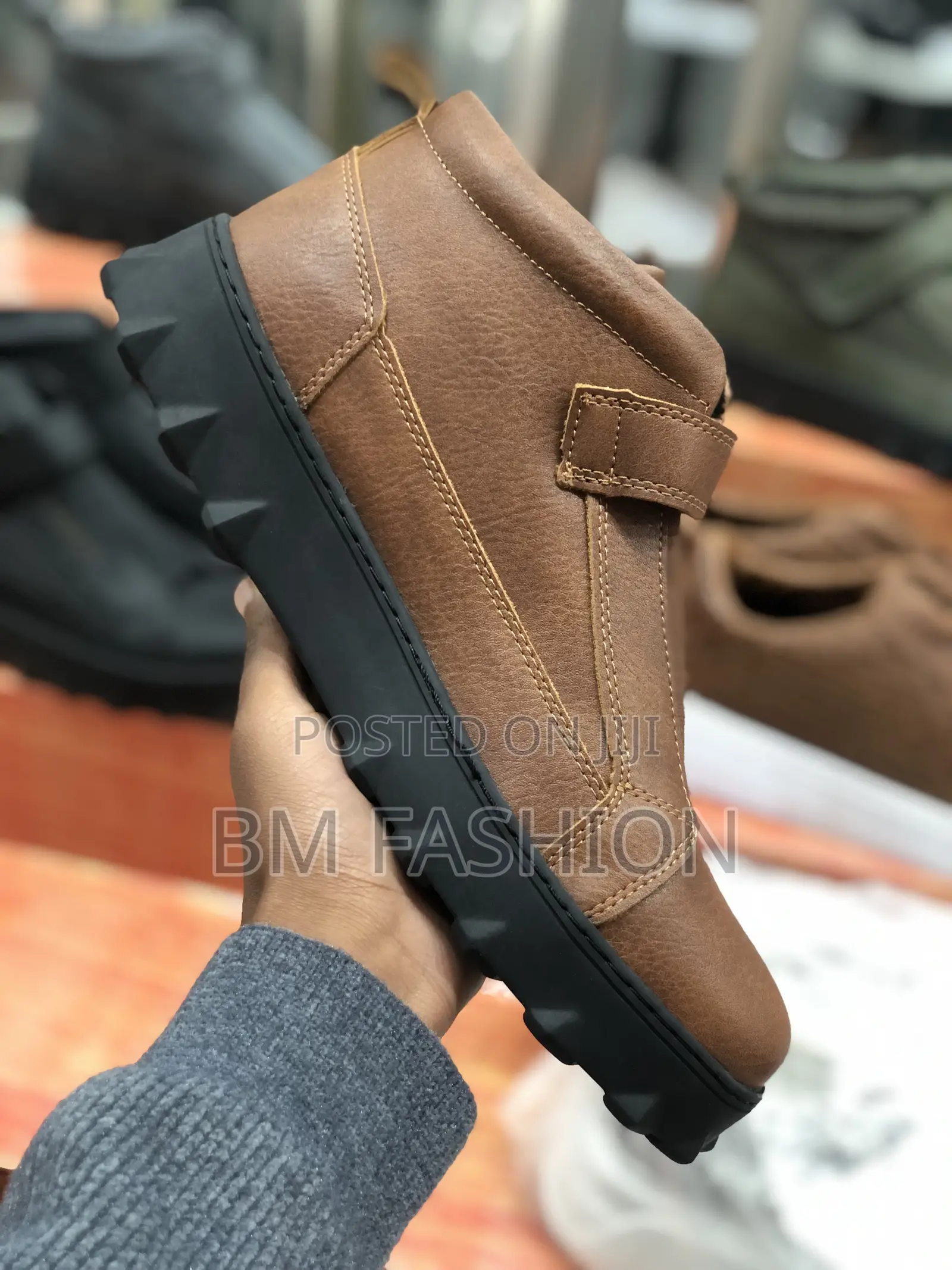 Chekich Brown Quality Boots for Men