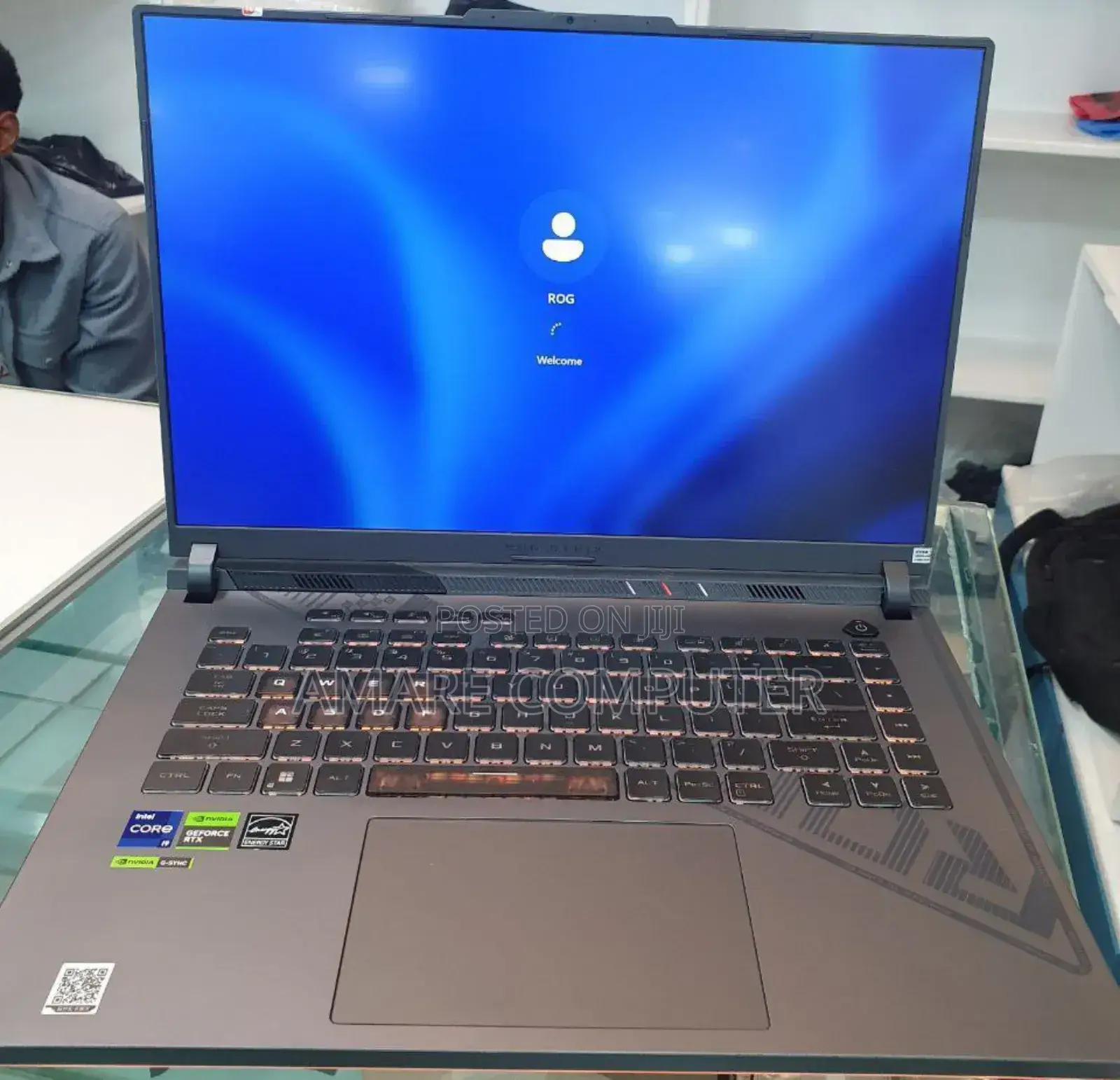 New Laptop Asus ROG Strix G16 G614 16GB Intel Core I9 SSD 1T