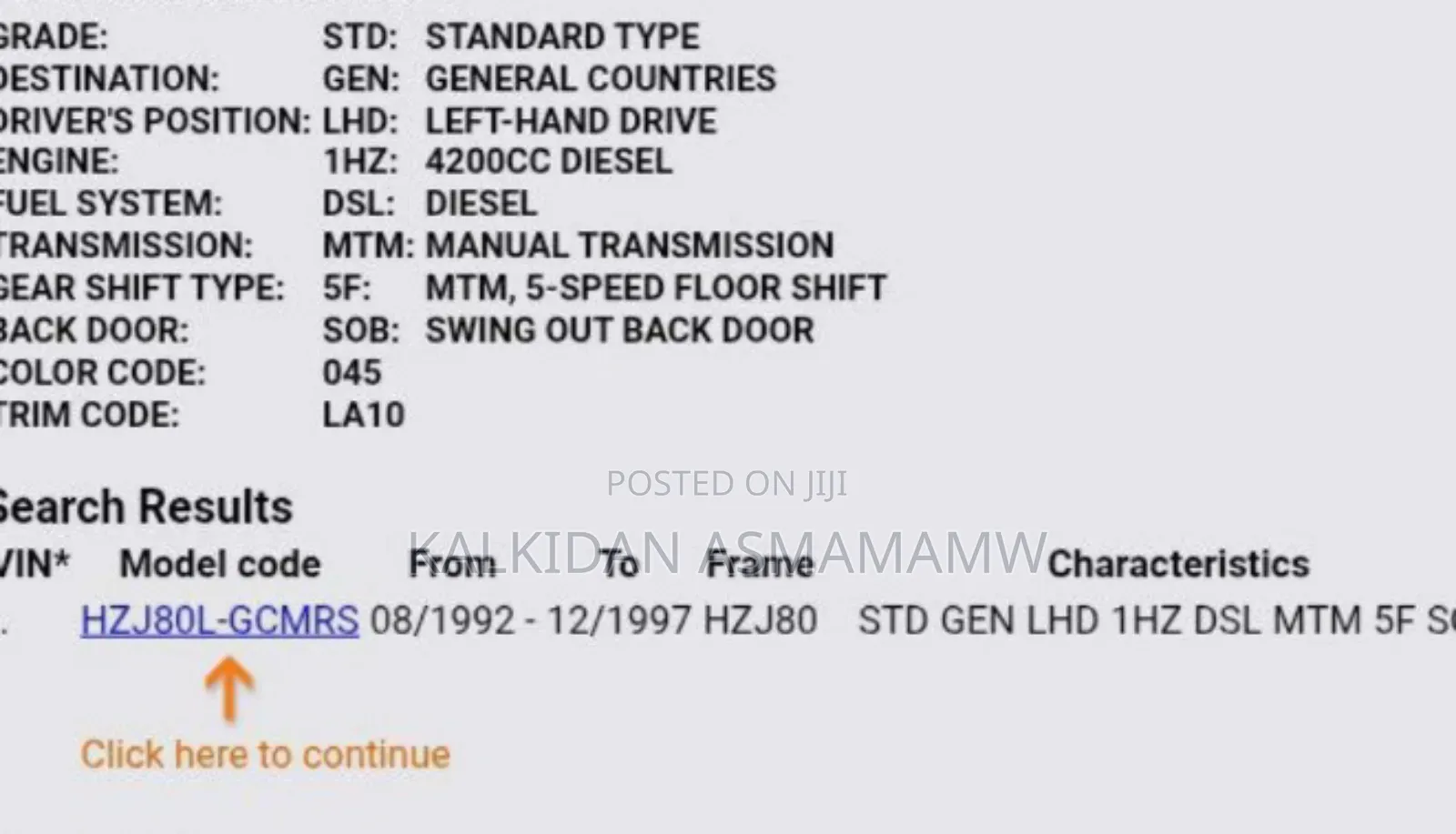 Toyota Land Cruiser 90 1997 White