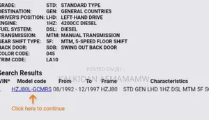 Toyota Land Cruiser 90 1997 White